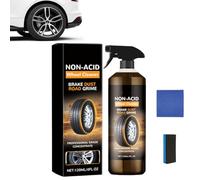 Wblaze Non Acid Wheel Cleaner,Multifunctional powerful cleaning spray,Portable cleaning concentrate,Safe on Most Rim Finishes, Rust removal,Removes Tire Grime Mirror Shine (1)