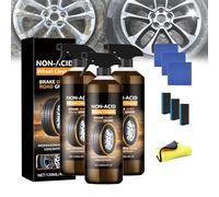 Wblaze Non Acid Wheel Cleaner,Nexa Wheel Blaze Cleaners Concentrate,Wheel Blaze Versatile Powerful Rust Converter,Turn Filthy Wheels Into Instant Shine and Lasting Protection All in One (3pcs)