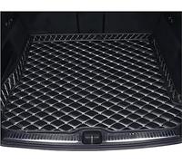 WBLDP-SDGT Tapis de Coffre Voiture pour Honda CR-V 5. Gen PHEV 2017-2023, Cuir avec Bord Haut Antidérapant Imperméable Protection Coffre Accessories,Black Beige