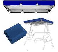 WBLING Housse de Protection imperméable pour balancelle de Jardin 2 ou 3 Places, idéale pour Les Meubles de terrasse et d'extérieur. Protection renforcée, Couleur Beige.