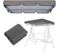 WBLING Housse de Protection imperméable pour balancelle de Jardin 2 ou 3 Places, idéale pour Les Meubles de terrasse et d'extérieur. Protection renforcée, Couleur Beige.