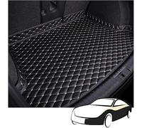 WBLLDP Auto Tapis de Coffre pour Audi SQ7 TDI, Moquettes Antidérapant Imperméable Protection Coffre Cargaison Doublure Accessories,Blackbeige