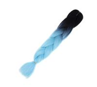 WBLSPA Extension de Cheveux de tressage synthétique Jumbo 24" résistant à la Chaleur en Vrac Cheveux de Tresses Jumbo synthétiques pour Femmes Rouges noires-B17-24 Pouces-Chine-1 pièces/lot