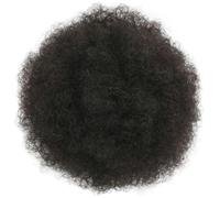 WBLSPA Postiche synthétique Afro Bouffante avec Cordon de Serrage, Queue de Cheval, Chignon Court 10 Pouces, Afro crépus bouclés, Extension de Chignon Afro, Grande taille-2-grand