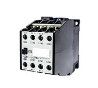 WBNFFUCYU Contacteur Contacteurs ca CJX1-12/22 3TB41 Commande électrique à Montage sur Rail Argent 380V 220V 110V 36V 24V contacteur de Remplacement Industriel