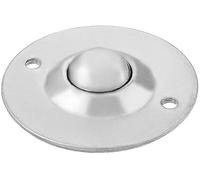 WBNFFUCYU TMP1105 10 pcs/lot CY-25B Trou diamètre 5 mm/0,2 Pouces Bride convoyeur roulement de Transfert en Acier au Carbone Rouleau à Billes unité Roues Rouleaux