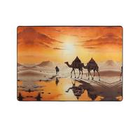 WBQLSL 203,2 x 147,3 cm - Lok Ling in The Evening Sun Tapis imprimé pour salon, bureau, balcon, table de chevet, tapis de table basse