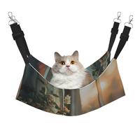 WBQLSL All Lights on fire Grand hamac imprimé pour animaux de compagnie - Hamac de couchage pour chats, furets, chiots, lapins, petits animaux