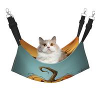 WBQLSL Angry Pumpkin Images Hamac moyen pour animal domestique - Hamac de couchage pour chats, furets, chiots, lapins, petits animaux