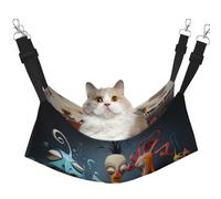 WBQLSL Animation Art Grand Hamac Imprimé Animal de Compagnie Hamac Couchage Hamac pour Chats Furets Chiots Lapins Petits Animaux