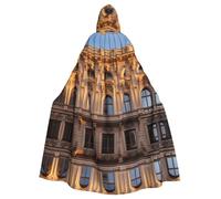 WBQLSL Architecture classique Halloween cape à capuche robe de fête adaptée pour les fêtes costumées et les fêtes de vacances