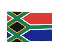 WBQLSL Bannière de fête imprimée drapeau de l'Afrique du Sud 119,4 x 180,3 cm pour anniversaire/Noël/remise de diplôme/anniversaire