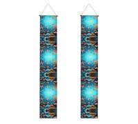 WBQLSL Bannière décorative sous-marine en forme de poisson corail - Convient pour une utilisation en intérieur ou en extérieur, décoration de fête