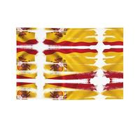 WBQLSL Bannière imprimée drapeau de l'Espagne, parfaite pour les anniversaires, les réunions, les remises de diplôme et les célébrations d'anniversaire.