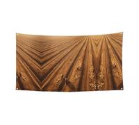 WBQLSL Bannière imprimée « On the field of hope » pour fête d'anniversaire - Convient pour la décoration murale de vacances