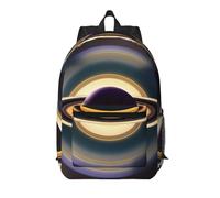 WBQLSL Beau sac à dos pour ordinateur portable motif Saturne - Peut stocker des articles de bureau, de gym et de voyage