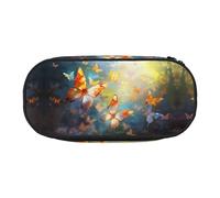 WBQLSL Butterfly Valley Sac de rangement pour papeterie avec plusieurs compartiments