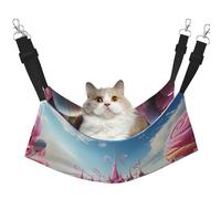WBQLSL Candy and Magic Hamac pour animal domestique Grand modèle Hamac de couchage pour chats, furets, chiots, lapins, petits animaux