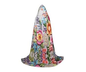 WBQLSL Cape de cosplay à capuche | If it blooms soon. Imprimé Large - Accessoire de costume de scène de jeu de rôle