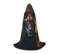 WBQLSL Cape de cosplay à capuche | King of the Forest S Print - Accessoire de costume de scène de jeu de rôle