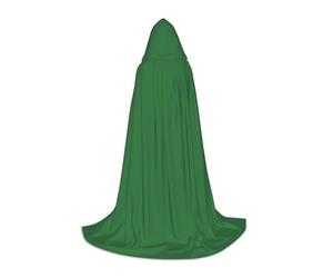 WBQLSL Cape de magicien à motif bambou vert, convient pour adultes et adolescents, cosplay, gamme complète de tailles S, M, L