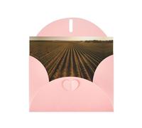 WBQLSL Cartes de vacances roses Land of Hope - Parfaites pour les anniversaires, les mariages et les cartes de Noël