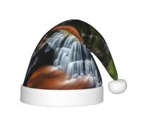 WBQLSL Cascade View Chapeaux de Noël pour enfants, fêtes de Noël, Halloween, spectacles sur scène et autres scènes de fête de vacances.
