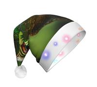 WBQLSL Chapeau de fête caméléon aux yeux rouges, parfait pour les décorations de fête et les cadeaux