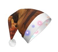 WBQLSL Chapeau de fête pyramide chaud et fourrure, parfait pour les décorations de fête et les cadeaux