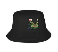 WBQLSL Chapeau de pêcheur à motif rose dictature - Pliable et facile à ranger, un excellent outil pour la pêche, la randonnée, le camping et les vacances à la plage