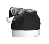 WBQLSL Chapeau de Père Noël Interstellar imprimé ondulé, décoration de fête de Noël/Nouvel An, chapeau de performance sur scène