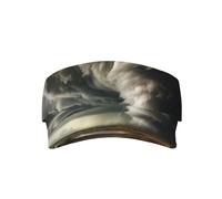 WBQLSL Chapeau de soleil d'été « A Tornado is Coming » - Convient pour les sports de plein air, les loisirs quotidiens, les voyages et les vacances - Noir