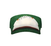 WBQLSL Chapeau de soleil d'été en forme de ballon de rugby blanc - Convient pour les sports de plein air, les loisirs quotidiens, les voyages et les vacances