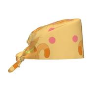 WBQLSL Chapeau de Travail Respirant Imprimé Chaton Dessin Animé Mignon Bande Absorption de Sueur, Convient pour Homme et Femme, Noir