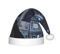 WBQLSL Chapeaux de fête de Noël, événements de Noël et Nouvel An, spectacles de scène et autres scènes de fête de vacances, Chapeaux de Noël Cabin of the Future pour enfants