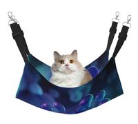 WBQLSL CO2 Hamac imprimé pour animal domestique Taille M Hamac de couchage pour chat, furet, chiot, lapin, petit animal