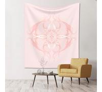 WBQLSL Composition : tapisserie de décoration murale, couverture de recyclage lavable, nappe de pique-nique, porche, nappe multi-usage, tenture murale, 152,4 x 129,5 cm