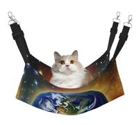 WBQLSL Cosmic Earth Grande cage à suspendre pour chat, furet, chiot, lapin, petit animal