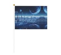 WBQLSL Drapeau du monde imprimé en 3D - Convient pour le baseball, le basket-ball, le football et les pom-pom girls