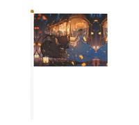 WBQLSL Drapeau imprimé Cendrillon - Convient pour le baseball, le basket-ball, le football et les pom-pom girls