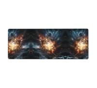 WBQLSL Explosion of the Earth Tapis de souris et clavier à motifs 30 x 80 cm Parfait pour les jeux et les ordinateurs portables