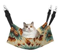 WBQLSL Extravagance of Silk and Flowers Grande cage à suspendre pour chat, furet, chiot, lapin, petits animaux