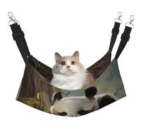 WBQLSL Grand hamac imprimé panda géant pour animaux de compagnie - Hamac de couchage pour chat, furet, chiot, lapin, petits animaux