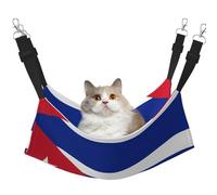 WBQLSL Grand hamac suspendu avec drapeau cubain pour chat, furet, chiot, lapin, petit animal