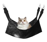 WBQLSL Grande cage à suspendre avec points lumineux en mosaïque pour chat, furet, chiot, lapin, petit animal