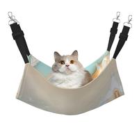 WBQLSL Grande cage à suspendre motif étoile de mer pour chat, furet, chiot, lapin, petit animal
