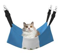 WBQLSL Hamac à suspendre pour chat, furet, chiot, lapin, petit animal - Drapeau du Guatemala - Taille M