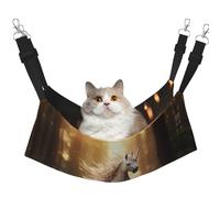 WBQLSL Hamac pour animal de compagnie motif licorne - Hamac de couchage pour chats, furets, chiots, lapins, petits animaux