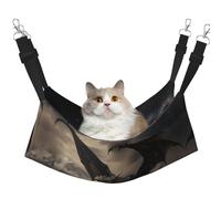 WBQLSL Hamac pour animaux de compagnie Motif dragon Taille M Hamac de couchage pour chat, furet, chiot, lapin, petit animal