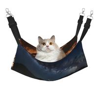 WBQLSL Hamac pour animaux de compagnie Motif Elk in The Meadow Grand modèle - Hamac de couchage pour chats, furets, chiots, lapins, petits animaux
